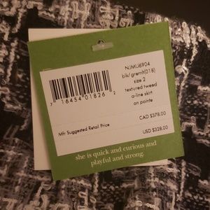 kate spade Skirts - Kate spade plaid tweed skirt size 2 NWT kate spade Skirts - Kate spade plaid tweed skirt size 2 NWT